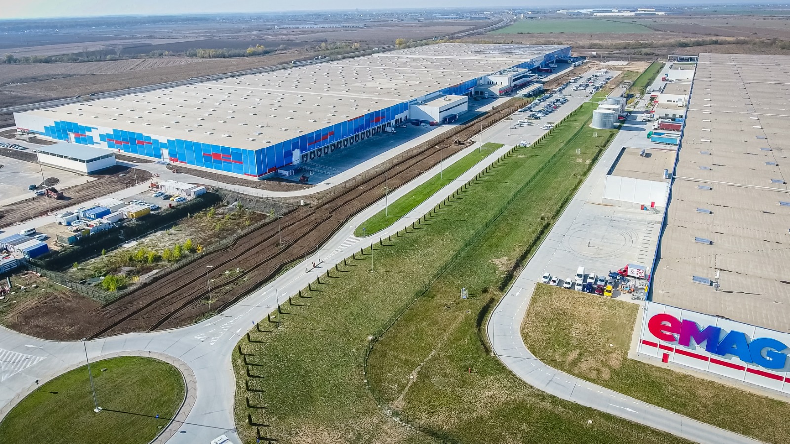 Read more about the article Cel de-al doilea depozit eMAG, construit în Joiţa, Giurgiu este cel mai mare din sud-estul Europei